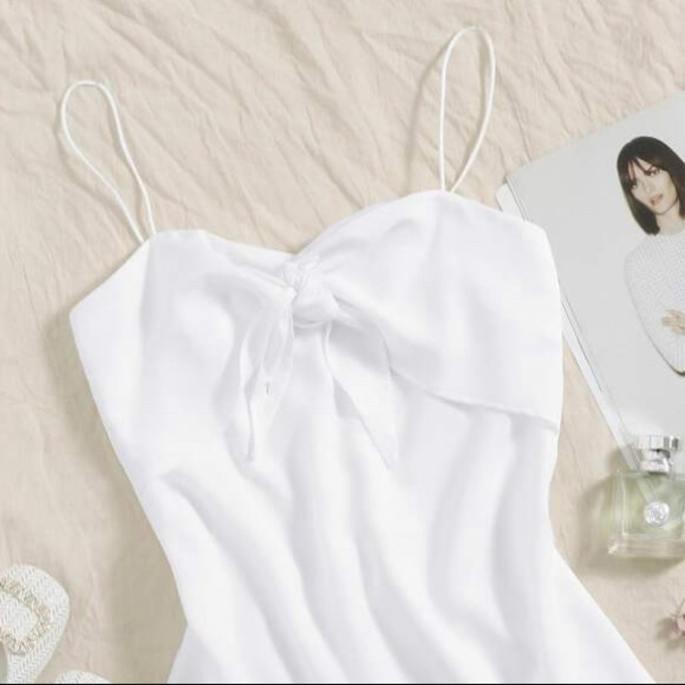 BRAND NEW!! white sun dress!